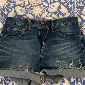 blue jean shorts that are brand new with tags!